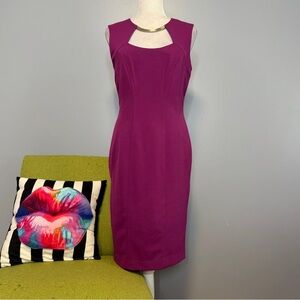Vintage Cache Cocktail Sheath Dress